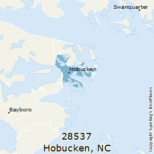Hobucken,North Carolina County Map