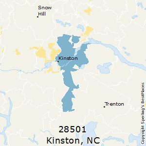 Kinston,North Carolina County Map