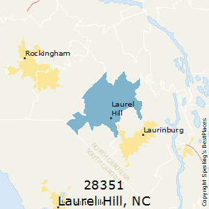 Laurel_Hill,North Carolina County Map