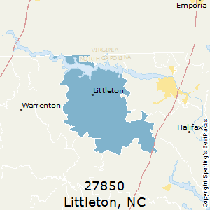 Littleton,North Carolina County Map