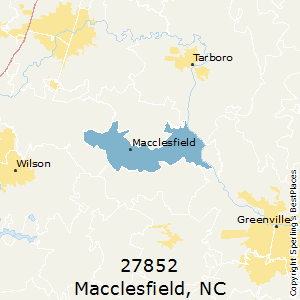 Macclesfield,North Carolina County Map