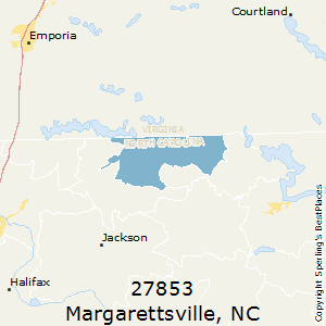 Margarettsville,North Carolina County Map