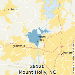 Mount_Holly,North Carolina County Map