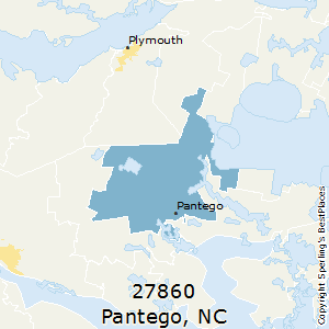 Pantego,North Carolina County Map