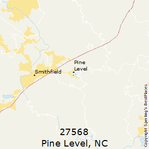 Pine_Level,North Carolina County Map