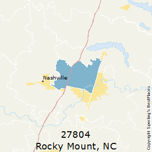 Rocky_Mount,North Carolina County Map