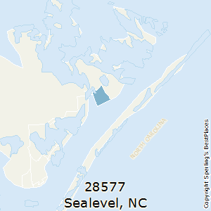 Sealevel,North Carolina County Map