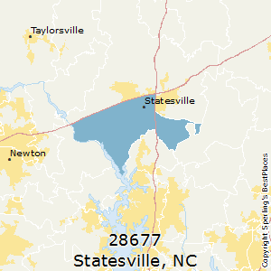 Statesville,North Carolina County Map