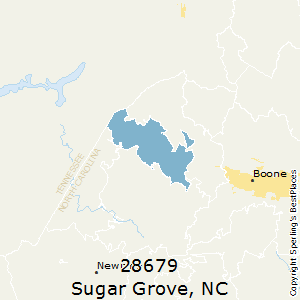 Sugar_Grove,North Carolina County Map