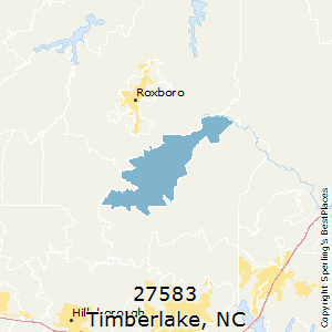 Timberlake,North Carolina County Map