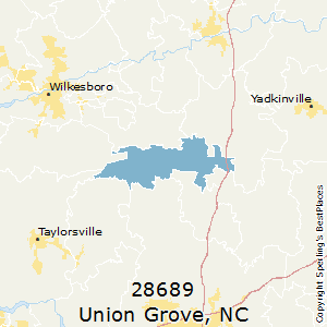 Union_Grove,North Carolina County Map