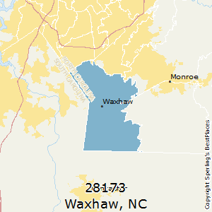 Waxhaw,North Carolina County Map