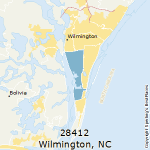 Wilmington Zip Code Map | World Map Gray