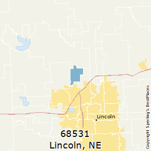 Lincoln Nebraska Zip Code Map - Map