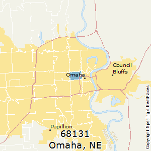 Omaha Zip Code Map With Streets Best Places To Live In Omaha (Zip 68131), Nebraska