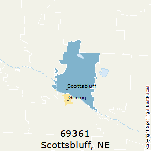 Scottsbluff,Nebraska County Map