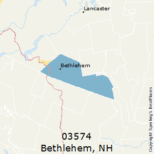 Bethlehem,New Hampshire County Map