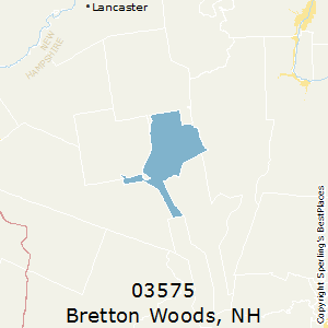 Bretton_Woods,New Hampshire County Map