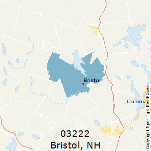 Bristol,New Hampshire County Map