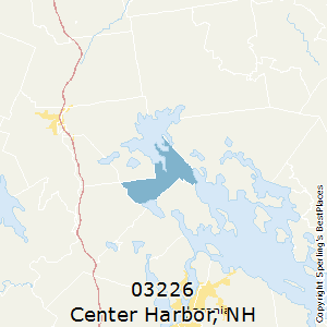 Center_Harbor,New Hampshire County Map