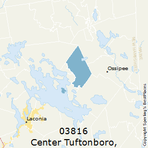 Center_Tuftonboro,New Hampshire County Map