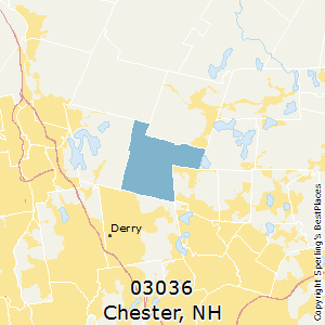 Chester,New Hampshire County Map