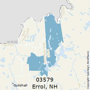 Errol,New Hampshire County Map