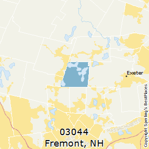 Fremont,New Hampshire County Map