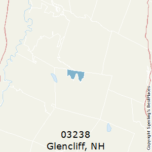Glencliff,New Hampshire County Map