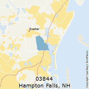 Hampton_Falls,New Hampshire County Map