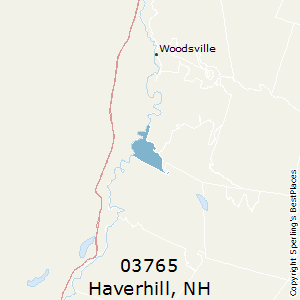 Haverhill,New Hampshire County Map