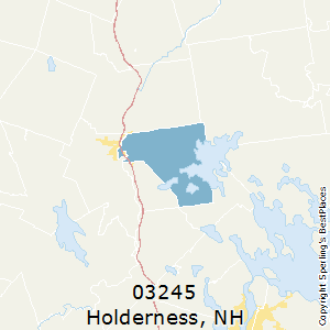 Holderness,New Hampshire(03245) Zip Code Map