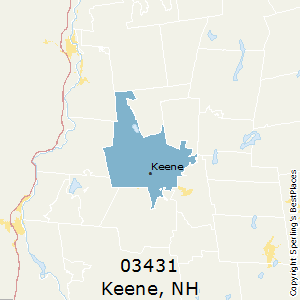 Keene,New Hampshire County Map