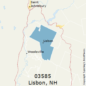 Lisbon,New Hampshire County Map