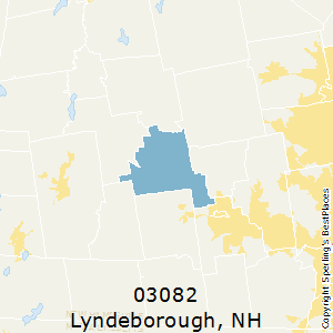 Lyndeborough,New Hampshire County Map
