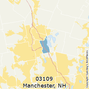 Manchester,New Hampshire County Map