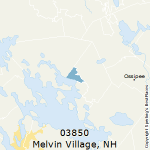 Melvin_Village,New Hampshire County Map