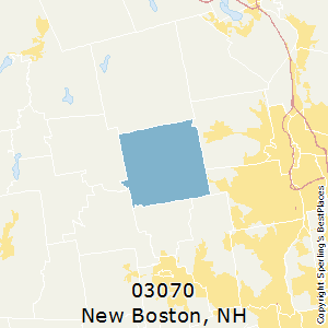 New_Boston,New Hampshire County Map