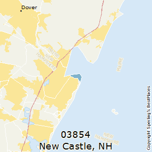 New_Castle,New Hampshire County Map