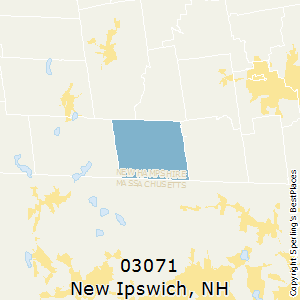 New_Ipswich,New Hampshire County Map
