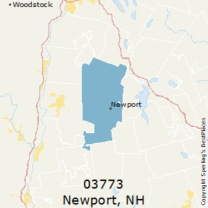 Newport,New Hampshire County Map