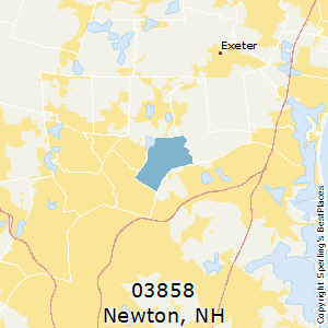 Newton,New Hampshire County Map