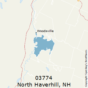 North_Haverhill,New Hampshire County Map