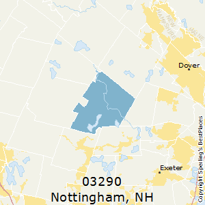 Nottingham,New Hampshire County Map