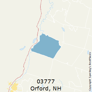 Orford,New Hampshire County Map
