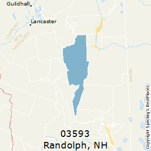 Randolph,New Hampshire County Map
