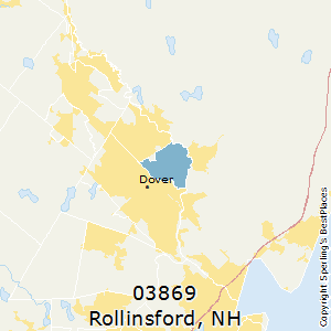 Rollinsford,New Hampshire County Map