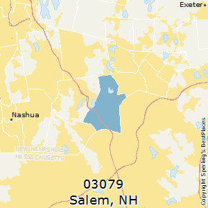 Salem,New Hampshire County Map