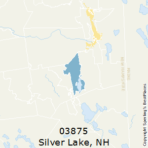 Silver_Lake,New Hampshire County Map