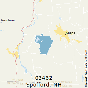 Spofford,New Hampshire County Map